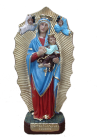 Imagem Nossa Senhora Perp�tuo Socorro 20cm Gesso