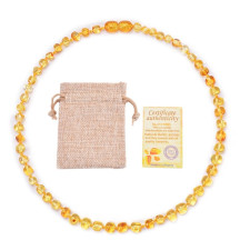 Colar de Ambar Original com Certificado