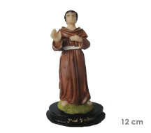 Est�tua Frei Galv�o 12cm Resina