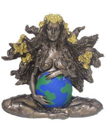 Est�tua Gaia 17cm