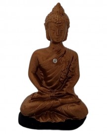 Estátua Buda Meditando 7cm Resina