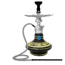 Narguil� Triton Aladin Grego Standard Prata/Preto