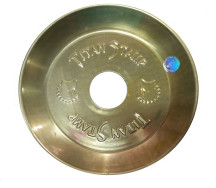 Prato Titan Stamp Dourado