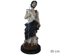 Est�tua S�o Jo�o Batista 20cm Resina