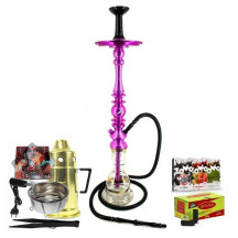 Narguil� Mani Sultan Grande H�brido Rosa Econo + Combo I