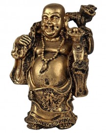 Esttua Buda Chins da Fortuna 20cm Resina