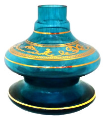 Base Shisha Glass Nix Grega Acqua Marine Pequeno