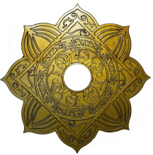 Prato Yahya Taj Mahal Dourado