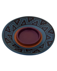 Porta Vela Cer�mica Peruano