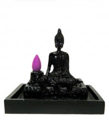Incensrio Cascata Zen Com Buda