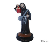 Estatua S�o Longuinho 15cm Resina