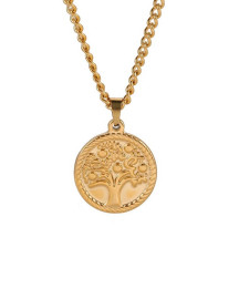 Colar Arvore da Vida 20mm A�o Inoxid�vel