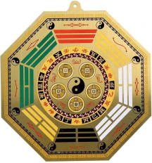 Bagua Metal 5 Imperadores 15x15cm