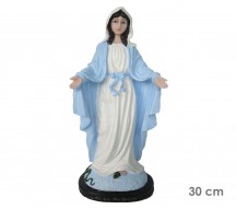 Estatua Nossa Senhora das Graas 30cm Resina