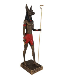 Est�tua Anubis Protetor 30cm Resina
