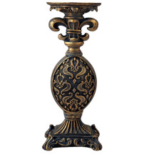 Casti�al Flor de Lis 30cm Resina