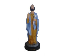 Est�tua S�o Pedro 30cm Resina