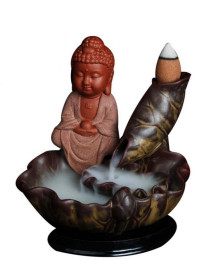 Incens�rio Cascata Monge Budista Lotus