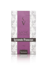 Sach� Perfumado Via Aroma 10g Lavanda Francesa