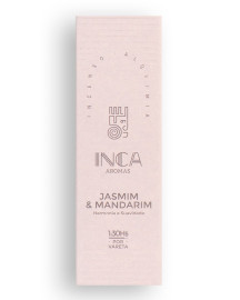 Incenso Inca Jasmim e Mandarim - 4 Varetas