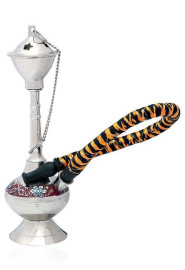 Narguile Brass Silver Plated 