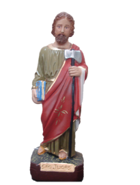 Imagem S�o Judas Tadeu 20cm Gesso
