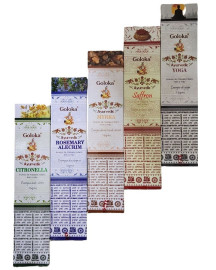 Incenso Goloka Ayurvedic (Kit 5 Caixas)