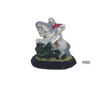 Est�tua S�o Jorge Mini Resina