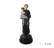 Estatua Santo Antonio 7cm Resina