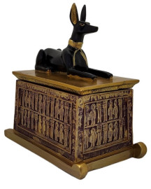 Porta Joias Anubis 17cm