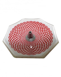 Incens�rio Oitavado De Vidro Mandala