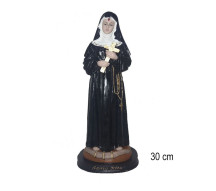 Est�tua Santa Rita de Cassia 30cm Resina