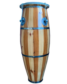 Atabaque Afina��o em Presilhas Aro de Metal 60cm