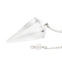 Pendulo Facetado de Cristal n� 40