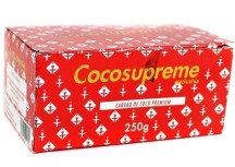 Carv�o Coco Supreme 250g Hexagonal