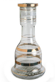 Vaso Khalil Mamoon Sino Clear and Gold
