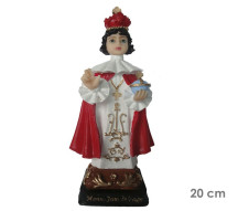 Est�tua Menino Jesus de Praga 20cm Resina