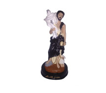 Est�tua S�o Jo�o Batista 30cm Resina