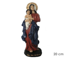 Est�tua Nossa Senhora da Sa�de 20cm Resina
