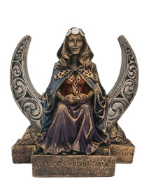 Est�tua Deusa da Lua Morgana 19cm Resina