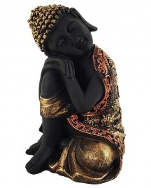 Esttua Buda Hindu Sonhador 14cm Resina