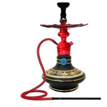 Narguil� Triton Aladin Grego Standard Vermelho/Preto