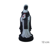 Est�tua S�o Efigenia 12cm Resina