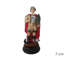Estatua Santo Expedito 7cm Resina