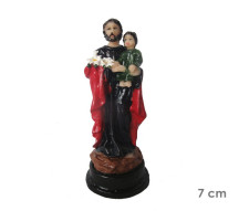 Estatua S�o Jos� 7cm Resina