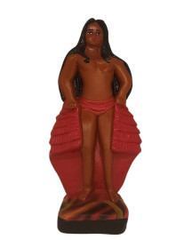 Imagem Pomba Gira Sete Saias Aberta 20cm Gesso