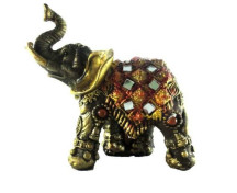 Elefante Resina Escuro