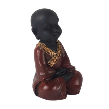 Est�tua Monge Meditando 10cm