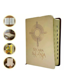 B�blia Sagrada Capa Eucaristia Cat�lica Ave Maria Palavra De Deus