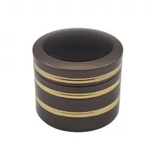 Dichavador Metal Grafite Ouro